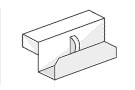 james hardie primeline gal universal off stud joint clip - box 100